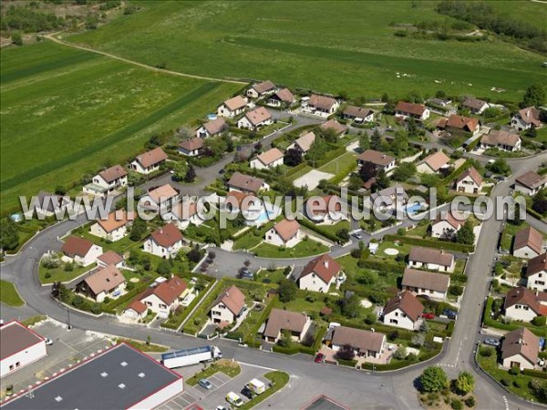 Photo aérienne de Bourguignon