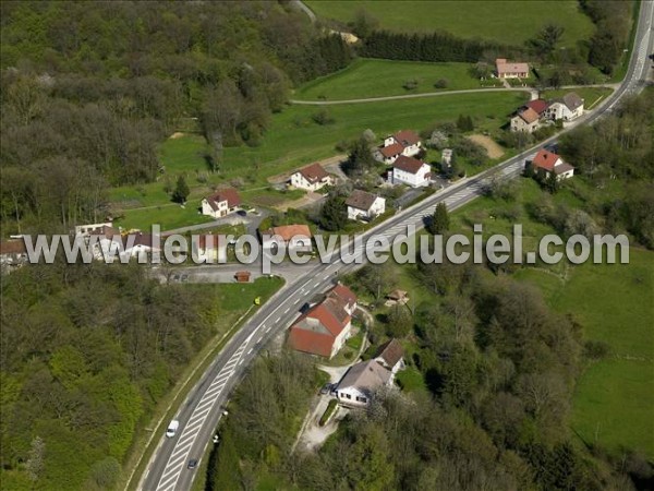 Photo aérienne de Longevelle-sur-Doubs