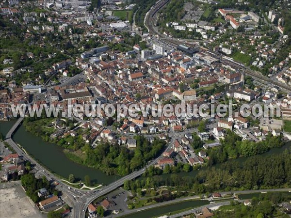 Photo aérienne de Montbliard