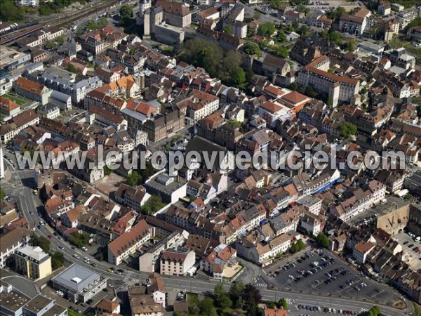 Photo aérienne de Montbliard