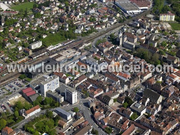 Photo aérienne de Montbliard