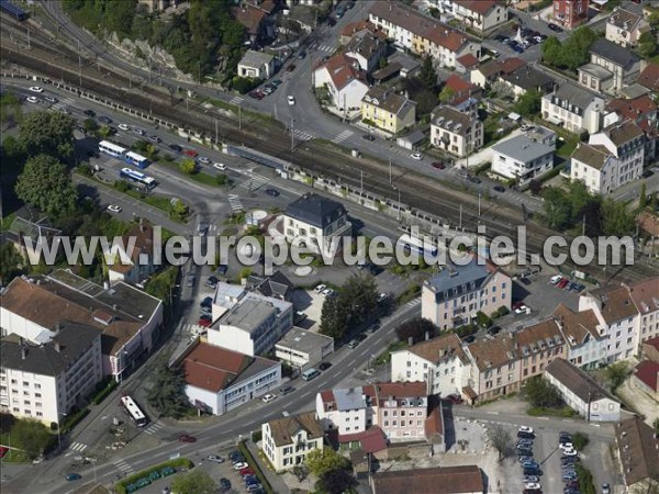 Photo aérienne de Montbliard