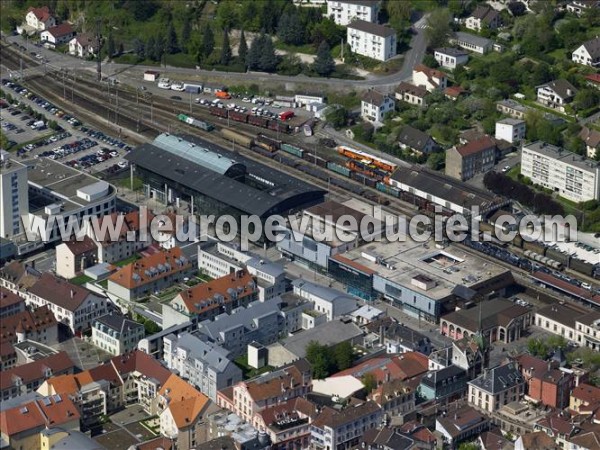 Photo aérienne de Montbliard