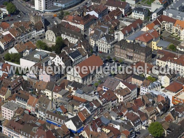 Photo aérienne de Montbliard