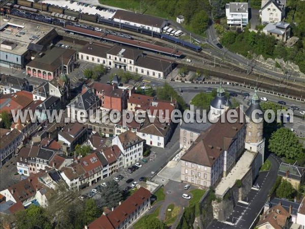 Photo aérienne de Montbliard