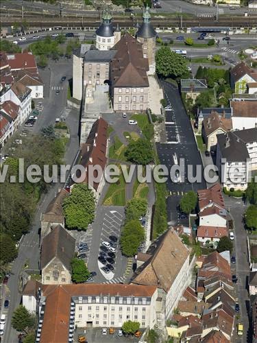 Photo aérienne de Montbliard