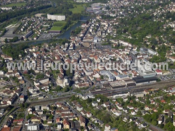 Photo aérienne de Montbliard