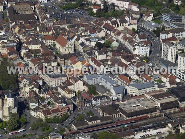 Photo aérienne de Montbliard