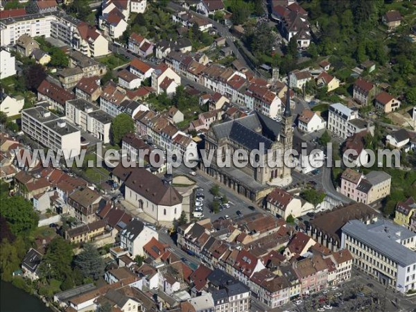 Photo aérienne de Montbliard