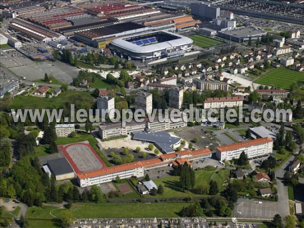 Photo aérienne de Montbliard