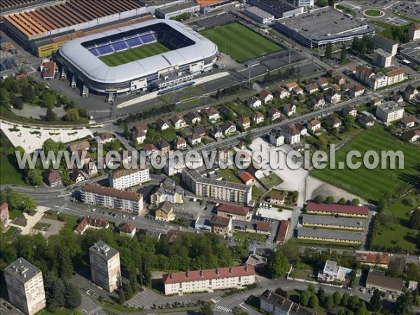 Photo aérienne de Montbliard