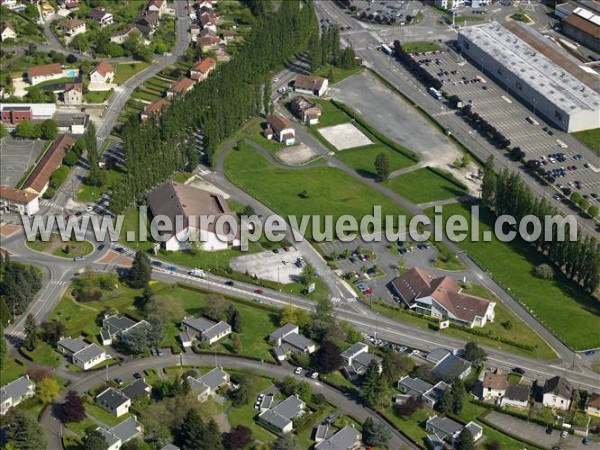 Photo aérienne de Montbliard