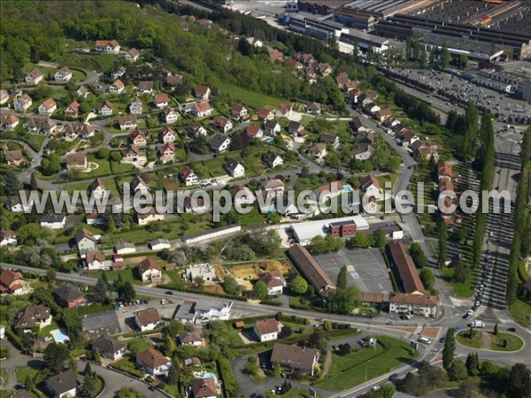 Photo aérienne de Montbliard