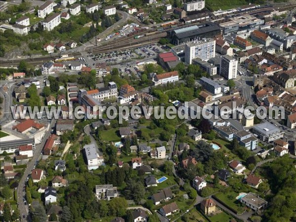 Photo aérienne de Montbliard