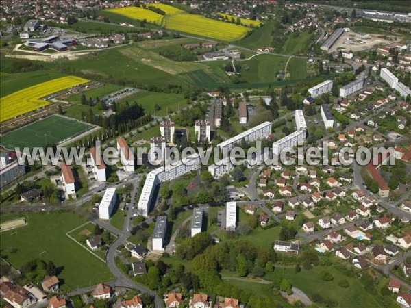 Photos aériennes de Montbéliard (25200) - La Chiffogne | Doubs, Franche ...