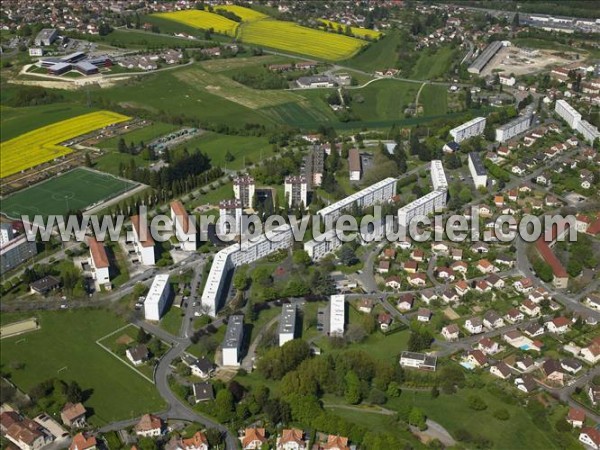 Photo aérienne de Montbliard