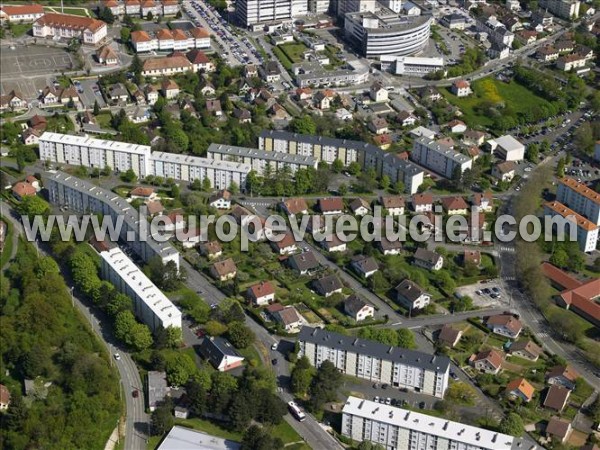 Photo aérienne de Montbliard