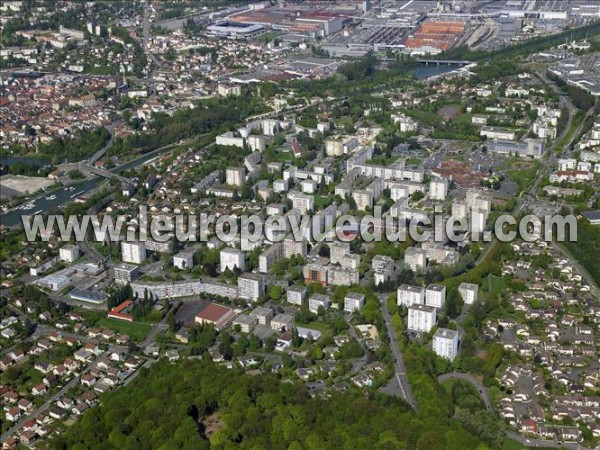 Photo aérienne de Montbliard