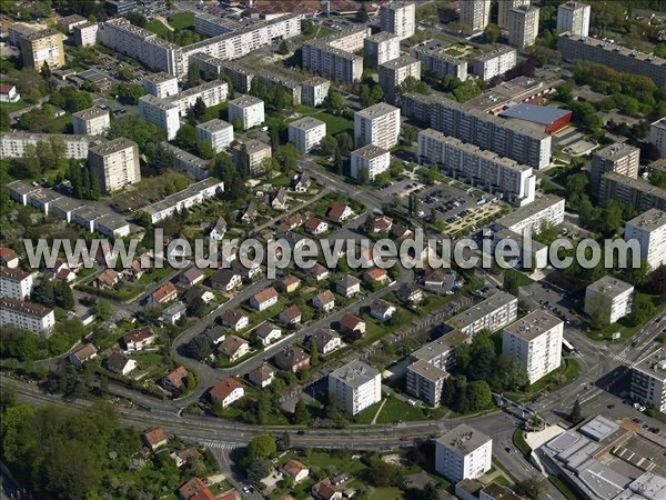 Photo aérienne de Montbliard