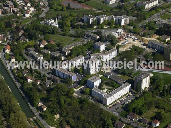 Photo aérienne de Montbliard