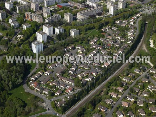 Photo aérienne de Montbliard