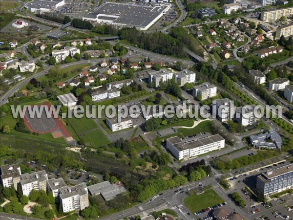 Photo aérienne de Montbliard