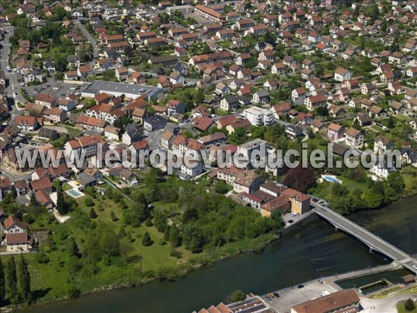 Photo aérienne de Valentigney