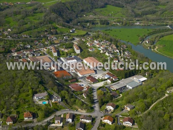 Photo aérienne de Baume-les-Dames