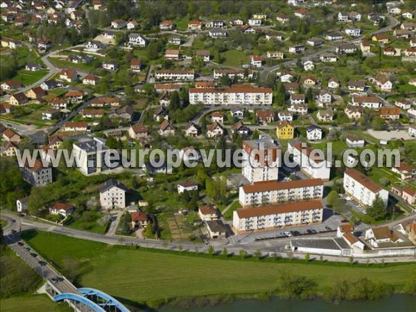 Photo aérienne de Baume-les-Dames