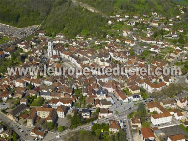 Photo aérienne de Baume-les-Dames