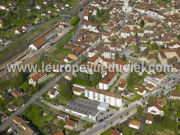 Photo aérienne de Baume-les-Dames