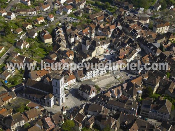 Photo aérienne de Baume-les-Dames