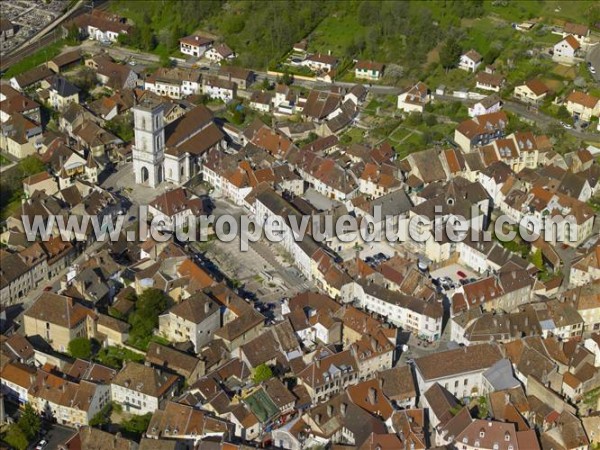 Photo aérienne de Baume-les-Dames