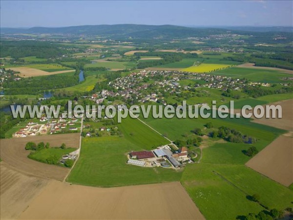 Photo aérienne de Cussey-sur-l'Ognon