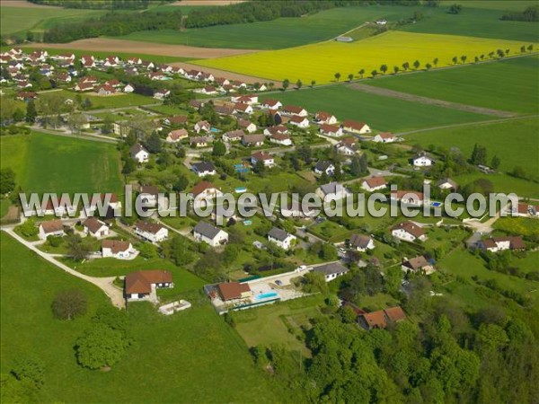 Photo aérienne de Cussey-sur-l'Ognon