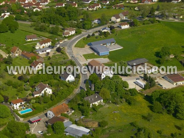 Photo aérienne de Cussey-sur-l'Ognon