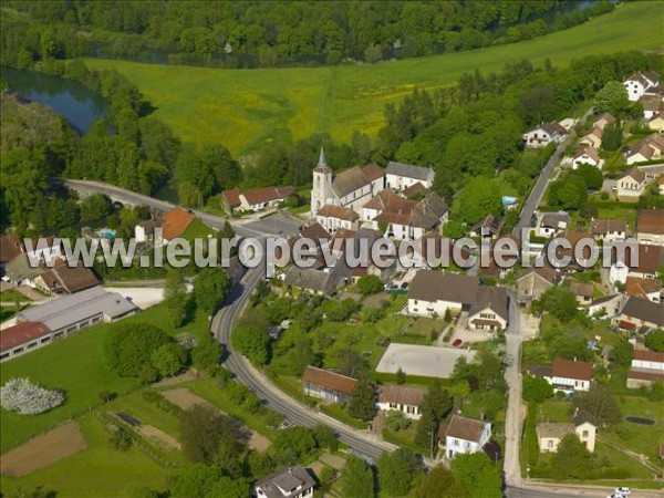 Photo aérienne de Cussey-sur-l'Ognon