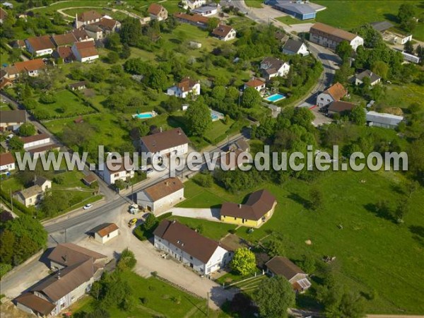 Photo aérienne de Cussey-sur-l'Ognon