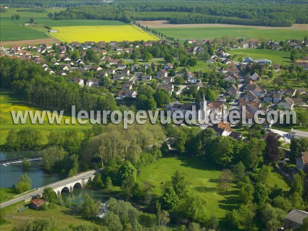 Photo aérienne de Cussey-sur-l'Ognon