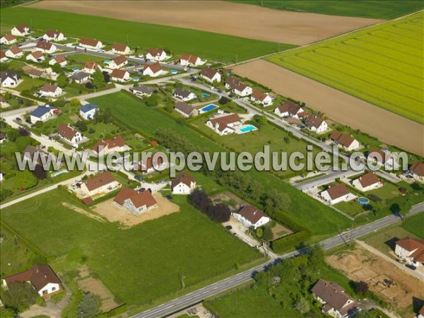 Photo aérienne de Cussey-sur-l'Ognon