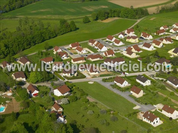 Photo aérienne de Cussey-sur-l'Ognon