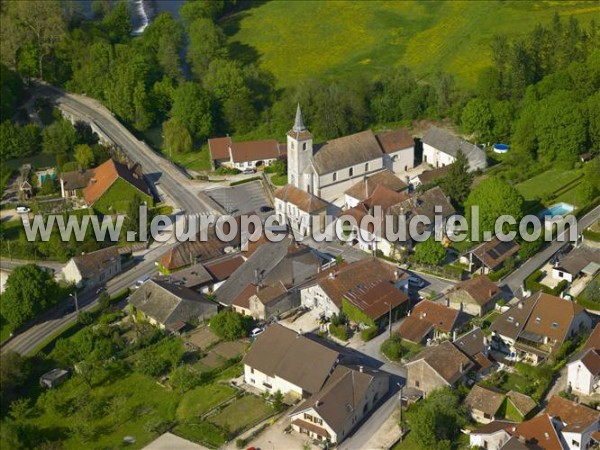 Photo aérienne de Cussey-sur-l'Ognon