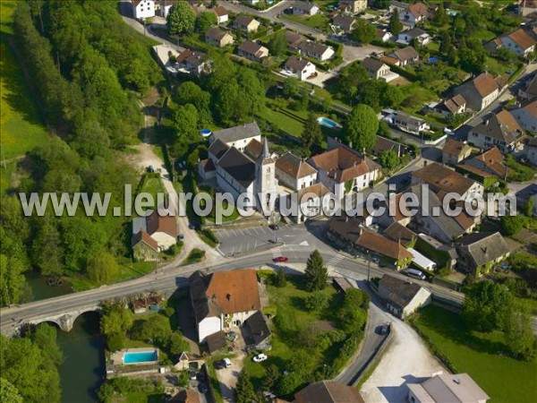 Photo aérienne de Cussey-sur-l'Ognon