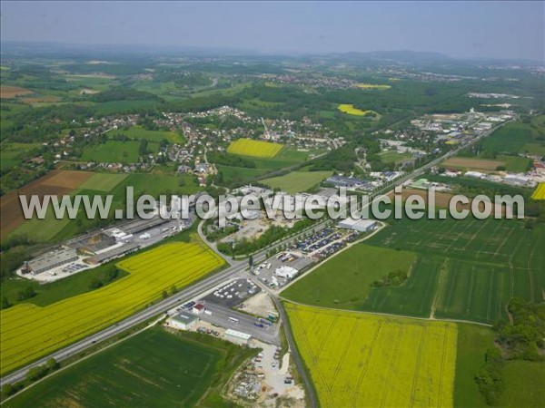 Photo aérienne de Dannemarie-sur-Crte