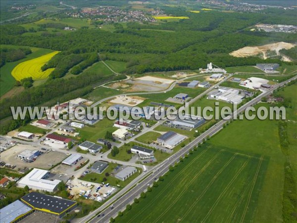 Photo aérienne de Dannemarie-sur-Crte