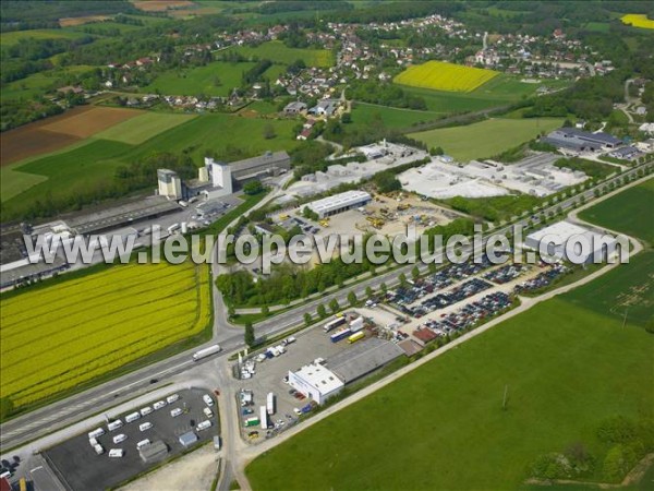 Photo aérienne de Dannemarie-sur-Crte