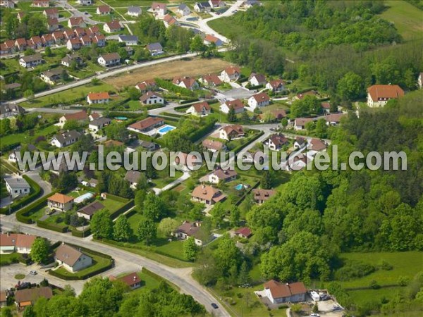 Photo aérienne de Dannemarie-sur-Crte