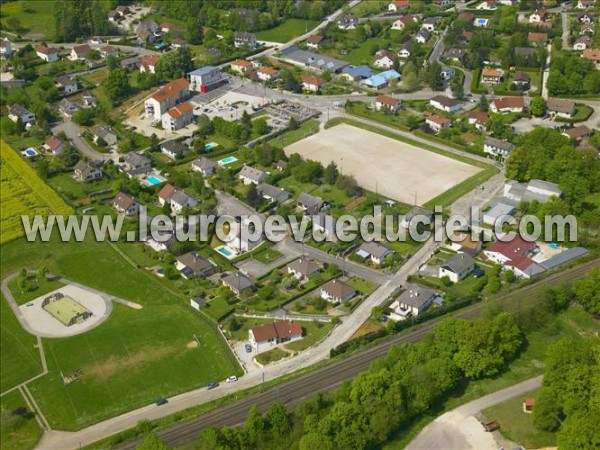 Photo aérienne de Dannemarie-sur-Crte