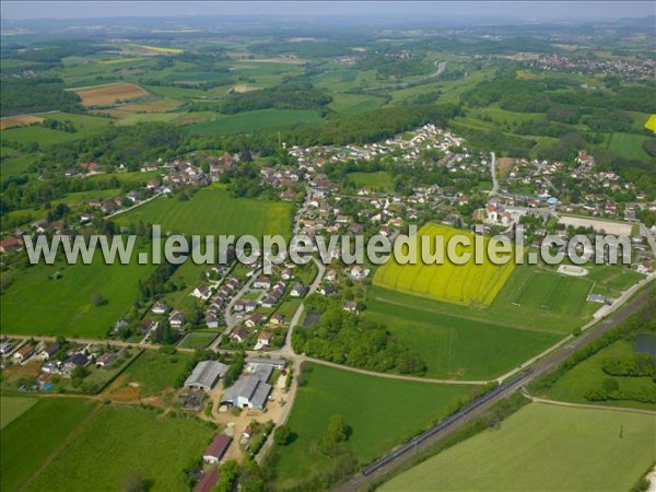 Photo aérienne de Dannemarie-sur-Crte