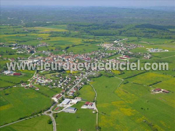 Photo aérienne de Vercel-Villedieu-le-Camp